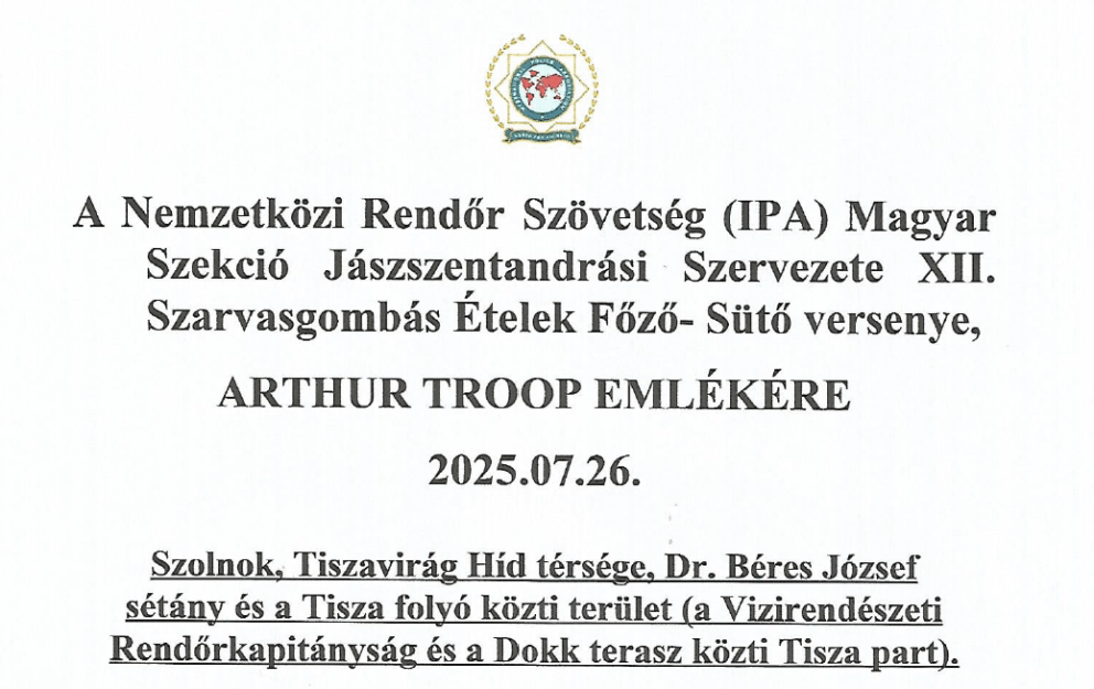 INTERNATIONAL POLICE ASSOCIATION